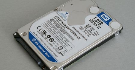 WD Scorpio Blue 1 TB — mały, wielki dysk