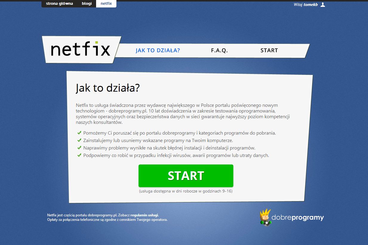 Netfix — bezpłatna pomoc portalu dobreprogramy!