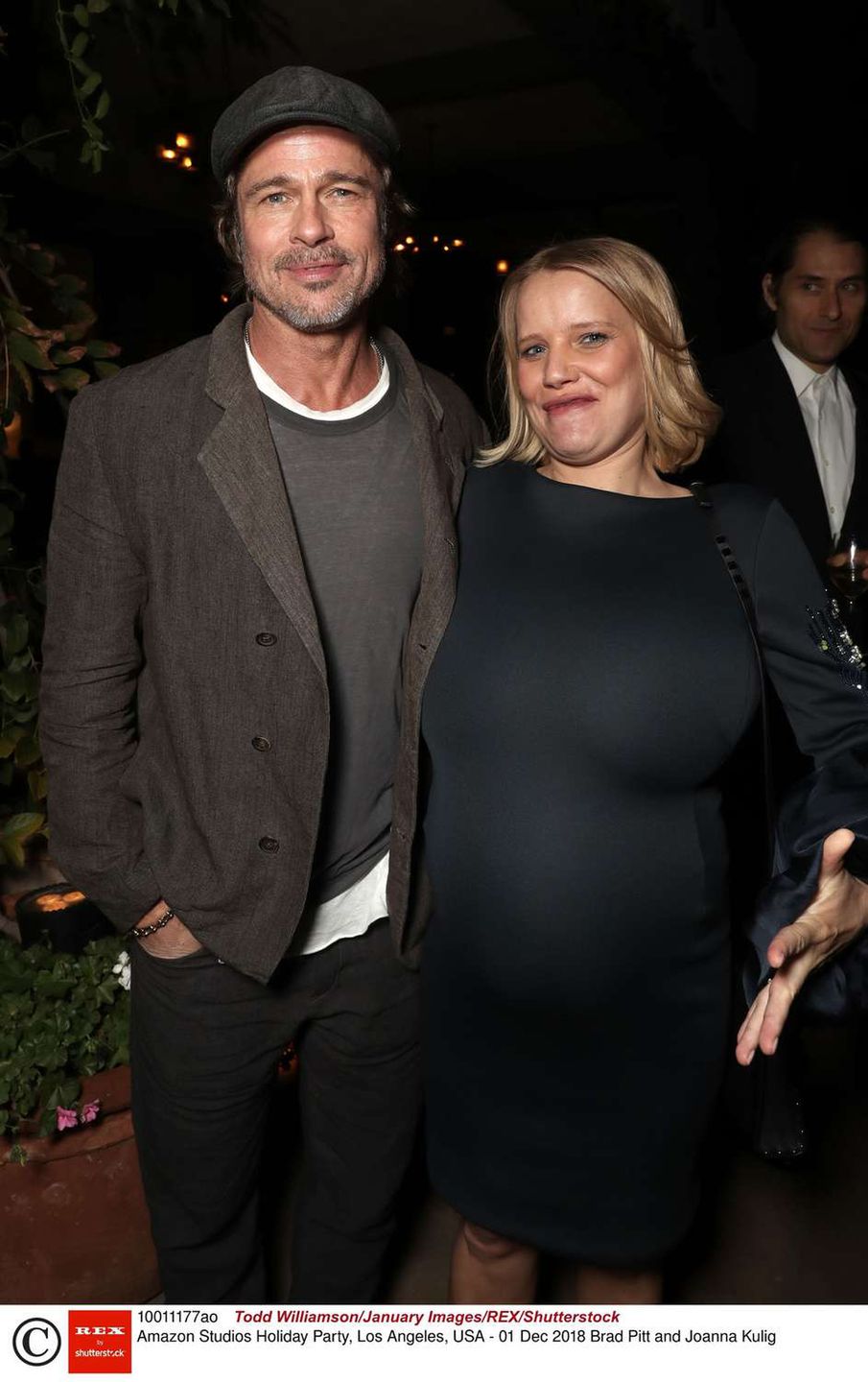 Joanna Kulig z Bradem Pittem na imprezie studia Amazon