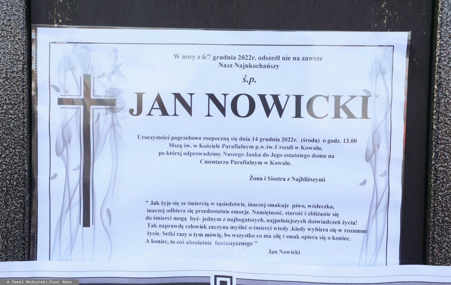 Pogrzeb Jana Nowickiego fot. East News