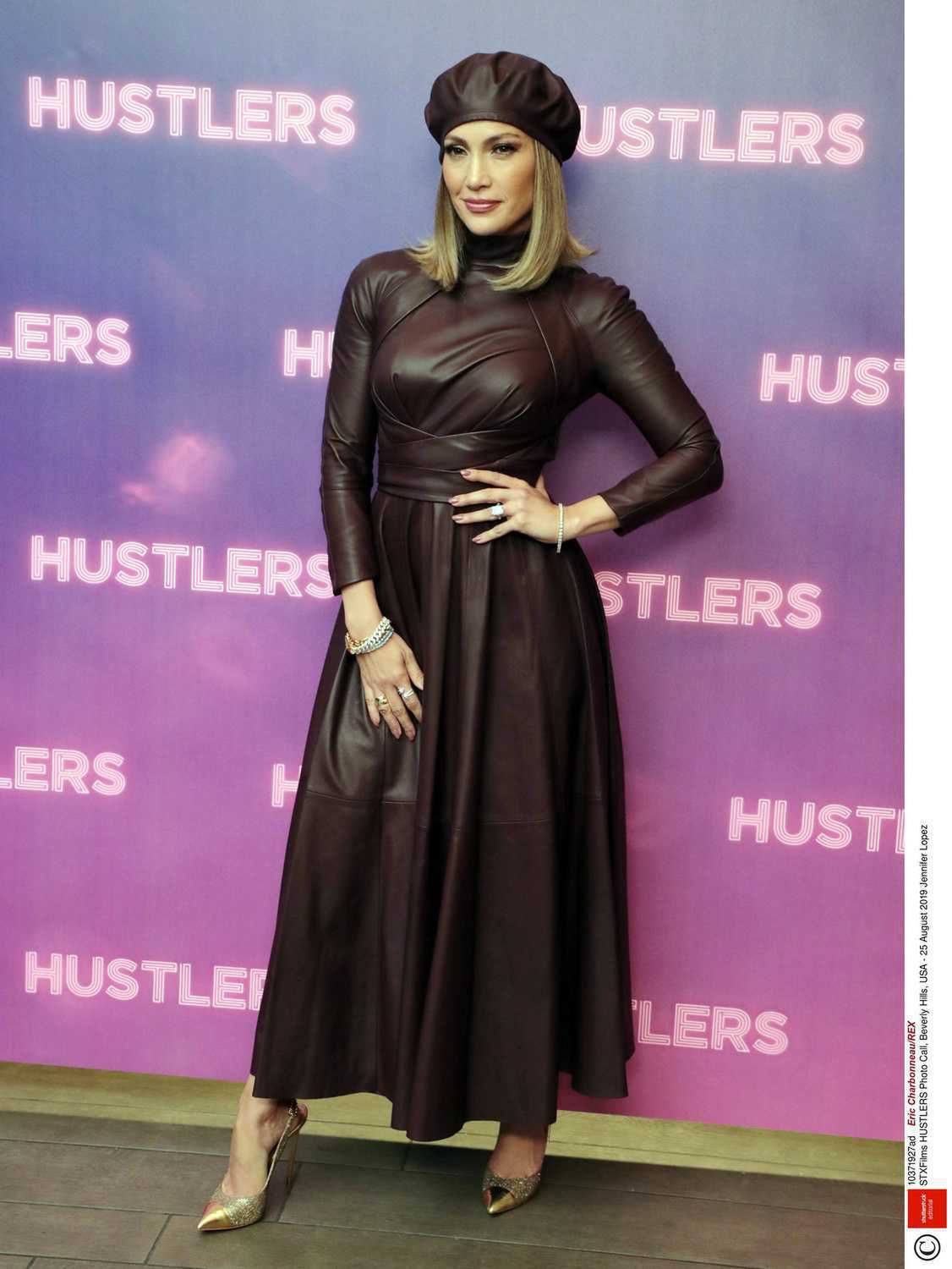 Mandatory Credit: Photo by Eric Charbonneau/REX (10371927ad)  Jennifer Lopez  STXFilms HUSTLERS Photo Call, Beverly Hills, USA - 25 August 2019