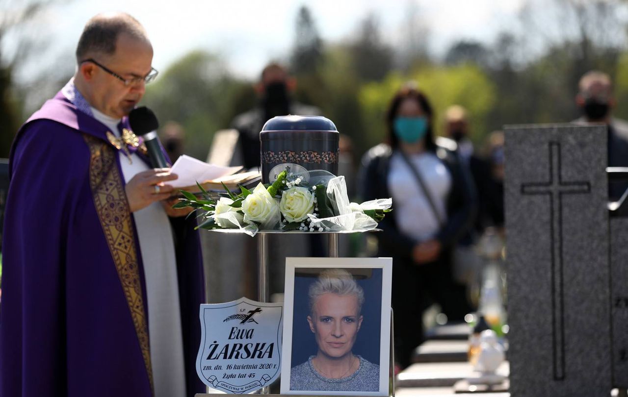 Pogrzeb Ewy Żarskiej. Fot. Dariusz Smigielski/Polska Press/East News