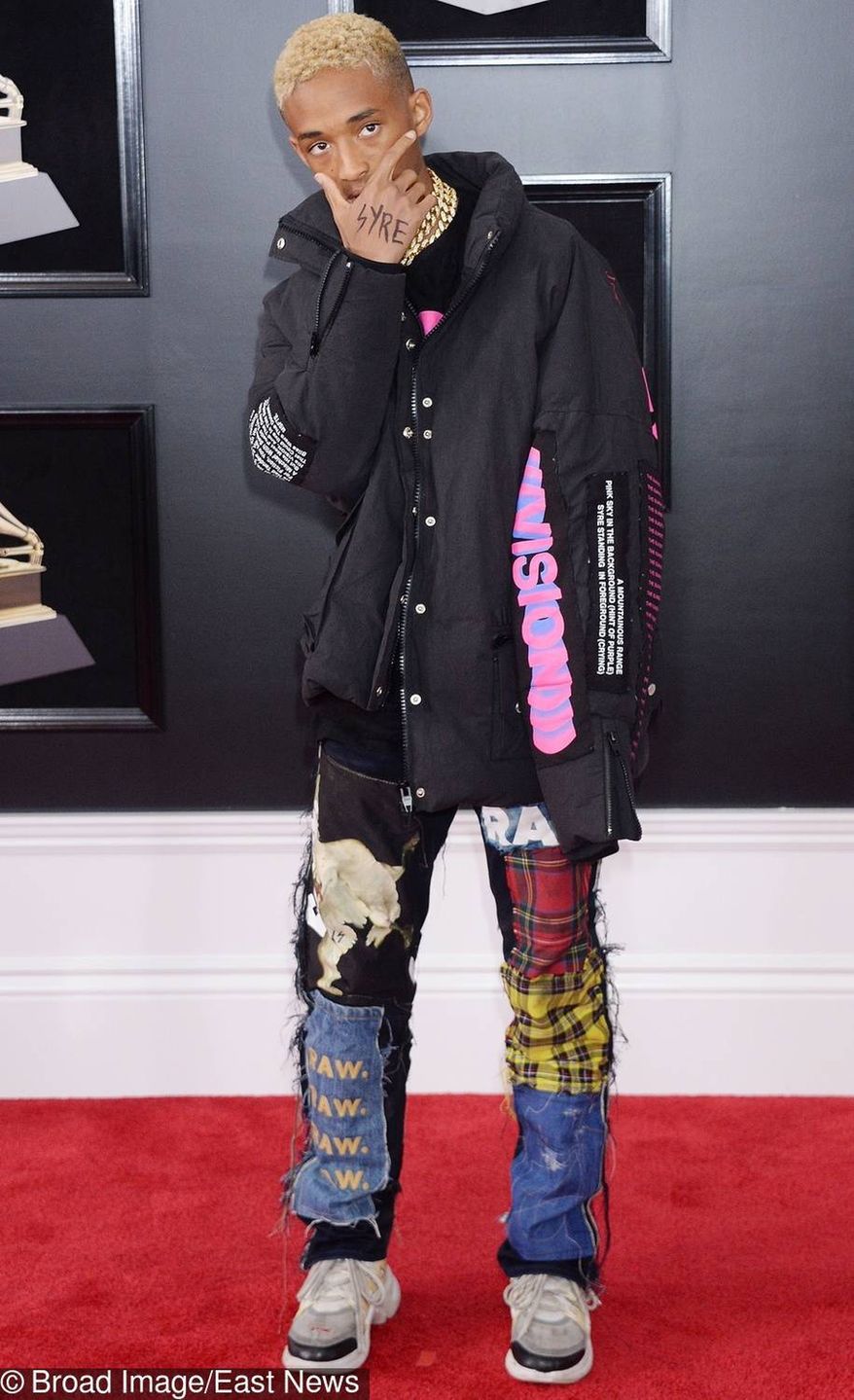 Jaden Smith - Grammy 2018, stylizacja: MSFTSRep + G-Star