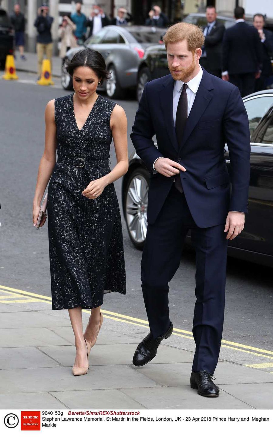 Książę Harry z Meghan Markle na mszy w rocznicę śmierci Stephena Lawrence'a