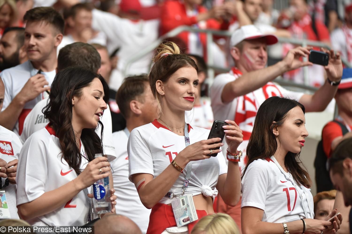 Polskie WAGs na Mundialu 2018, mecz Polska-Senegal