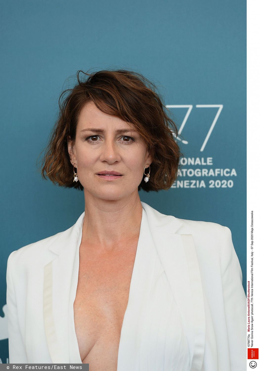 Mandatory Credit: Photo by Maria Laura Antonelli/AGF/Shutterstock (10768770q)  Maja Ostaszewska  'Never Gonna Snow Again' photocall, 77th Venice International Film Festival, Italy - 07 Sep 2020