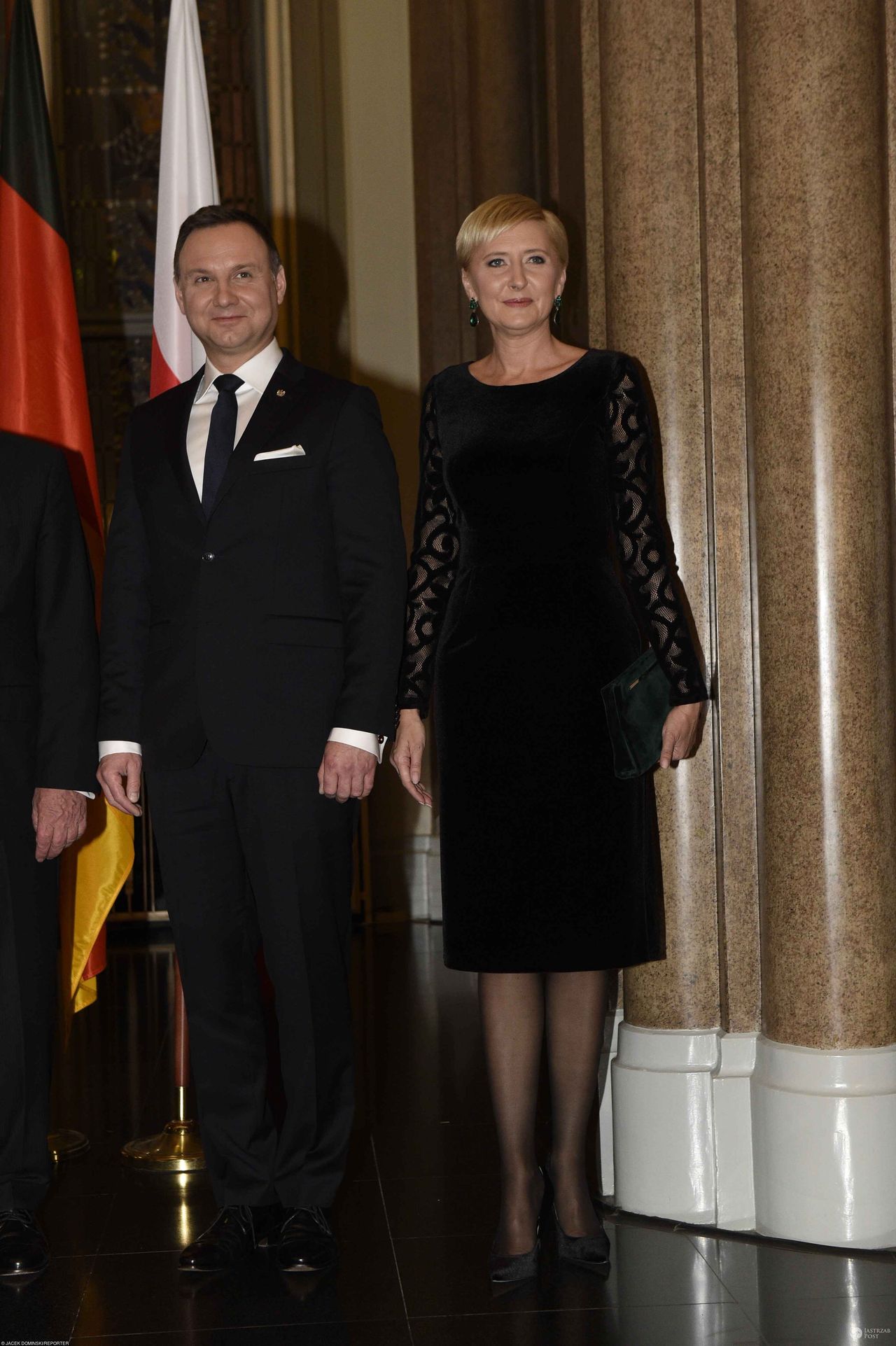 Agata Duda i Andrzej Duda w Berlinie