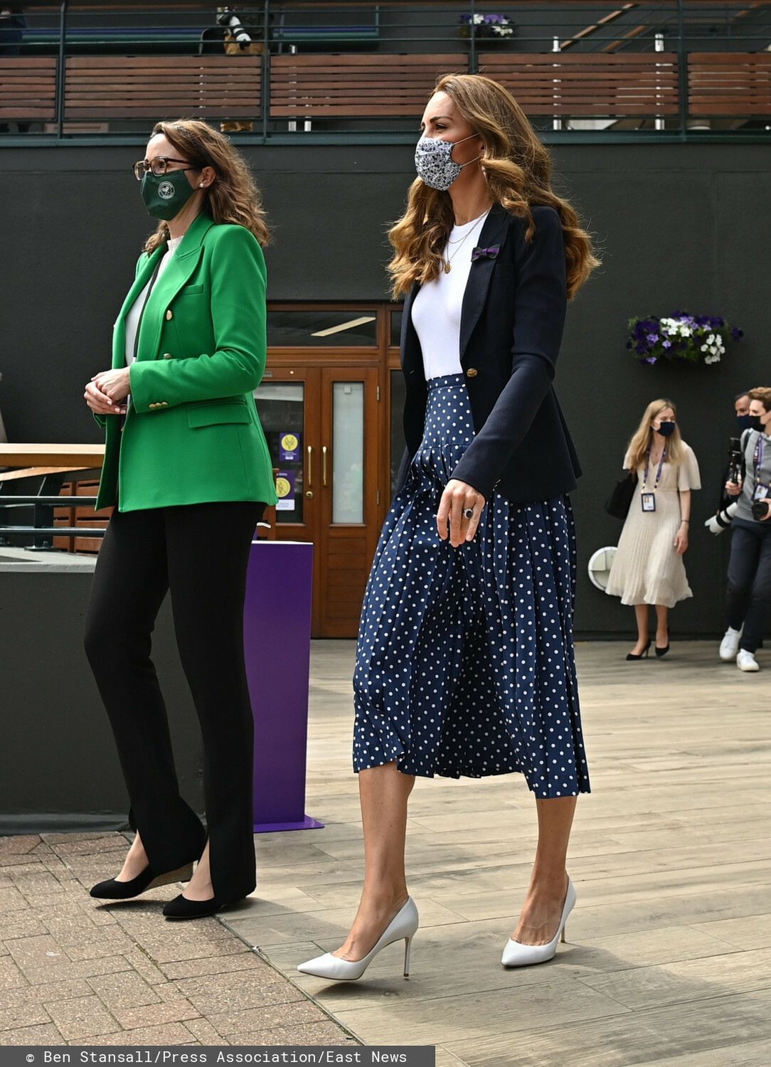 Księżna Kate trybunach Wimbledonu