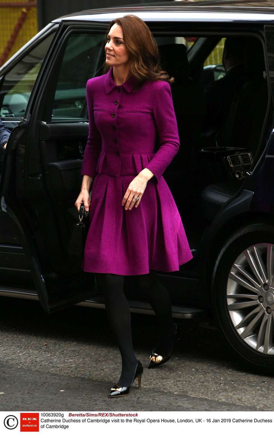 Księżna Kate w starej kreacji w Royal Opera House