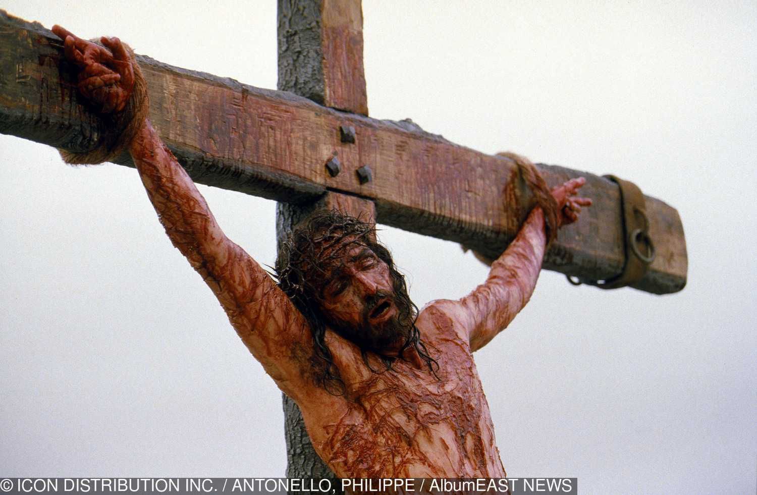 James Caviezel jako Jezus Chrystus w filmie Pasja