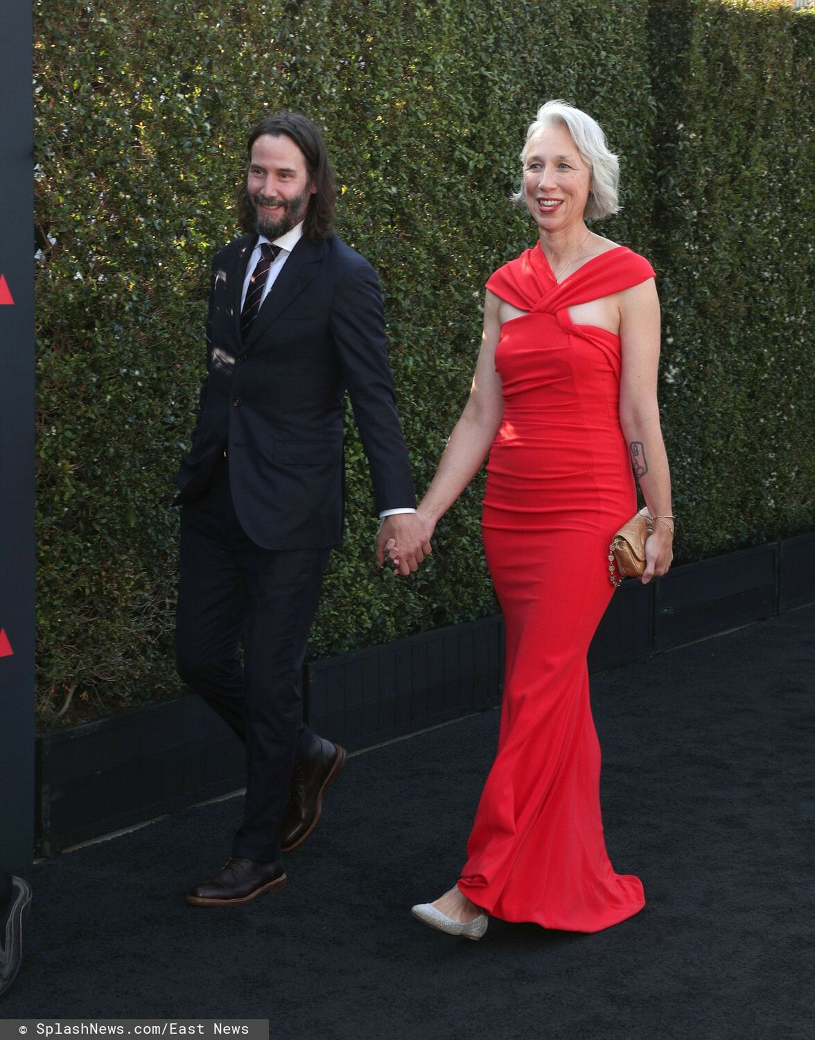 Keanu Reeves and Alexandra Grant