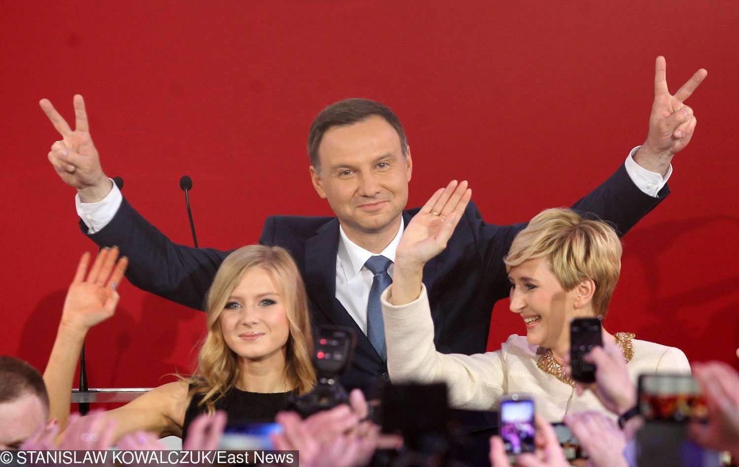 Andrzej Duda z rodziną: żona Agata i córka Kinga