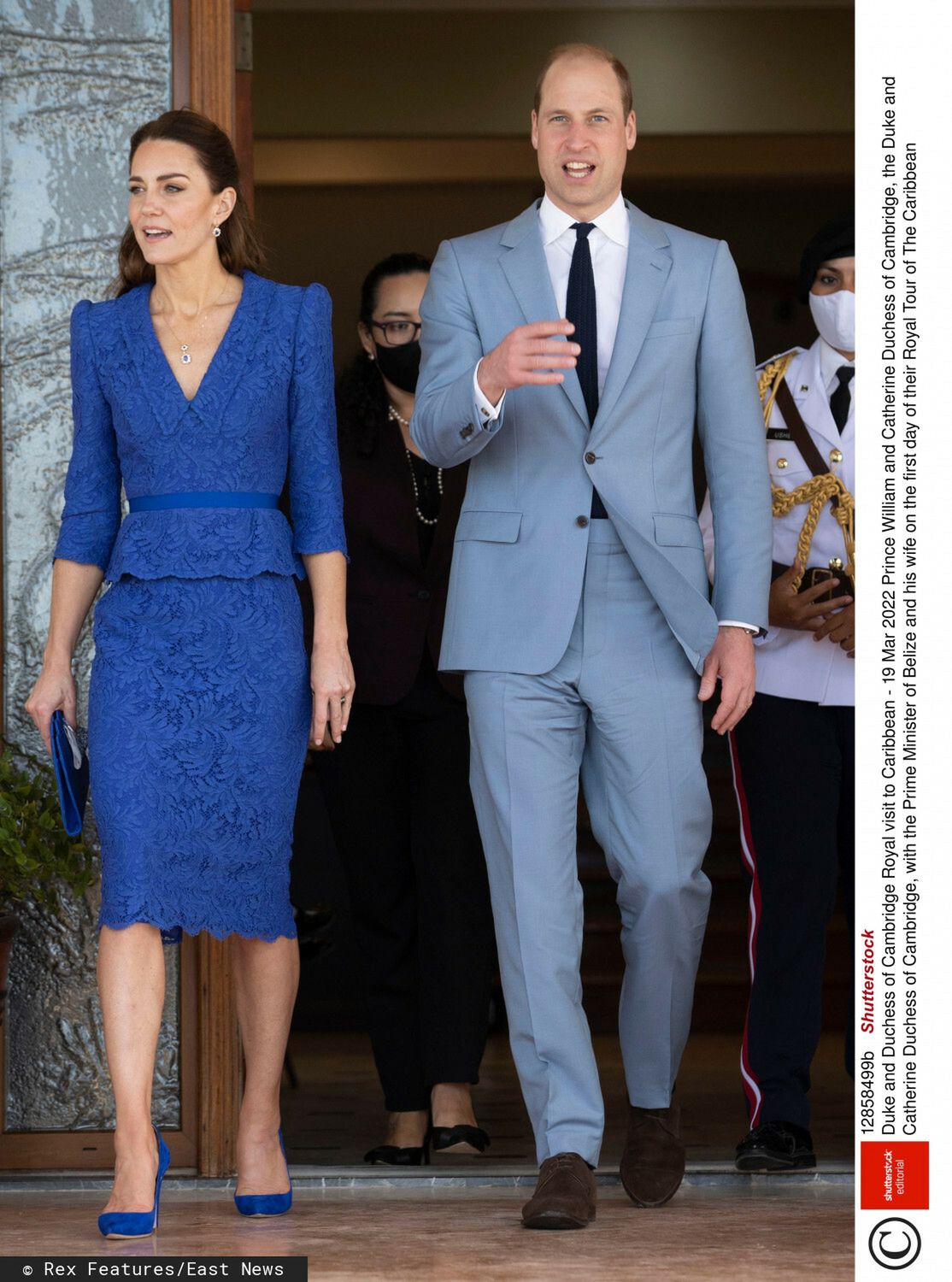 Księżna Kate i Książę William w Belize | fot. Eastnews