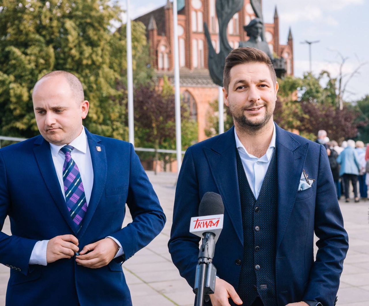 Dariusz Matecki i Patryk Jaki