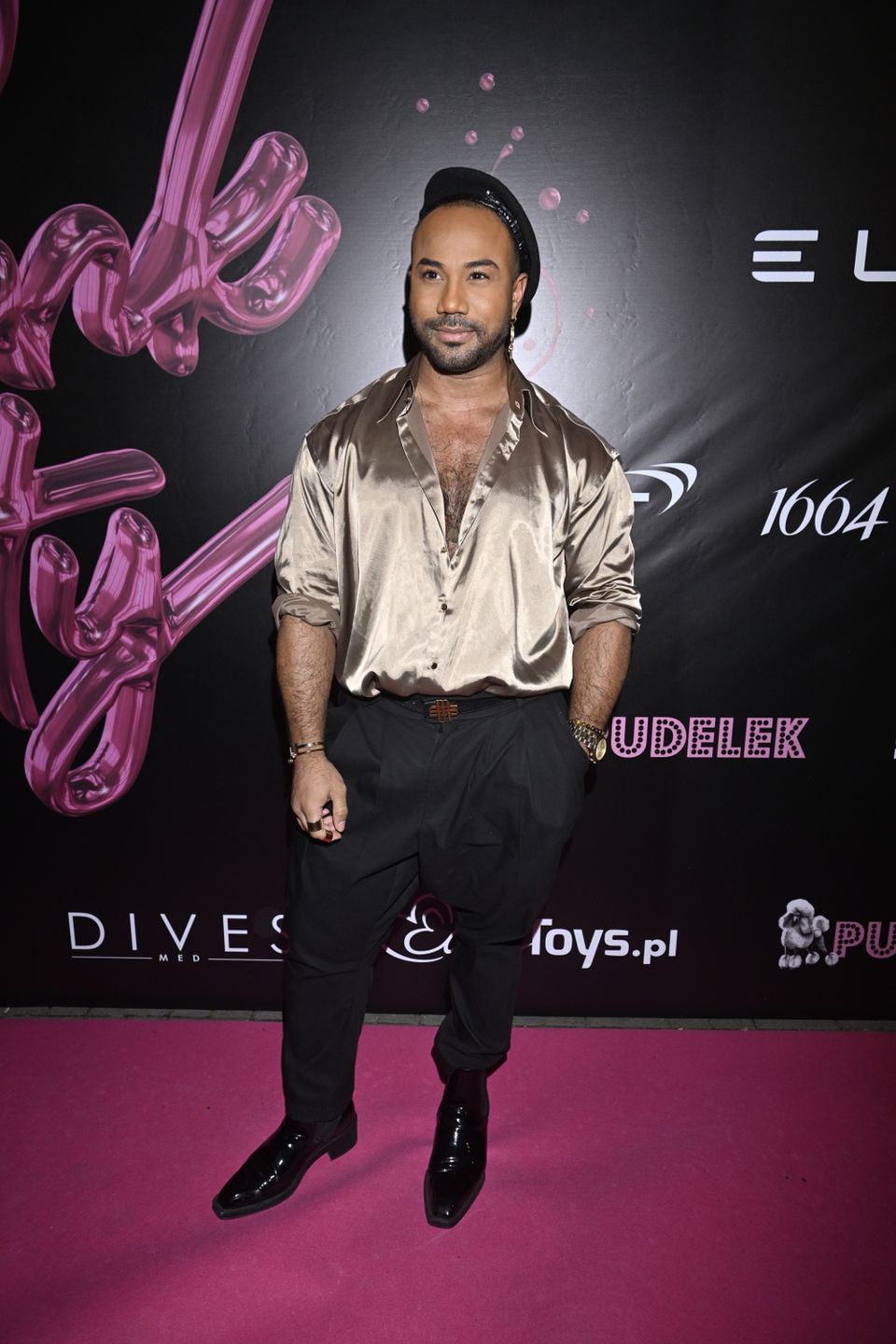 Harry Jefferson - Pudelek Pink Party (fot. AKPA)