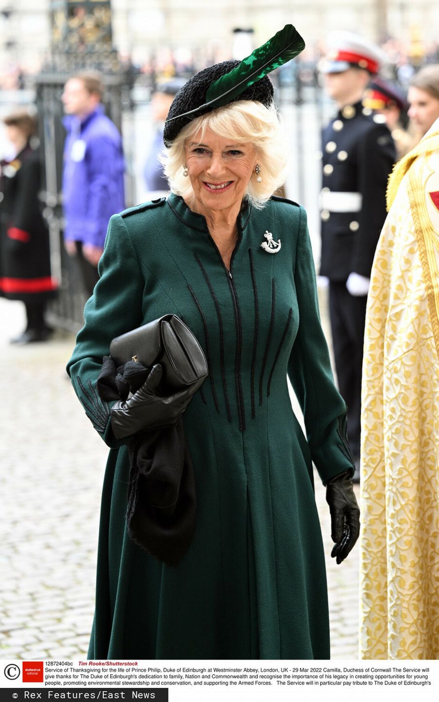 Camilla Parker-Bowles – msza dziękczynna w pierwszą rocznicę śmierci księcia Filipa