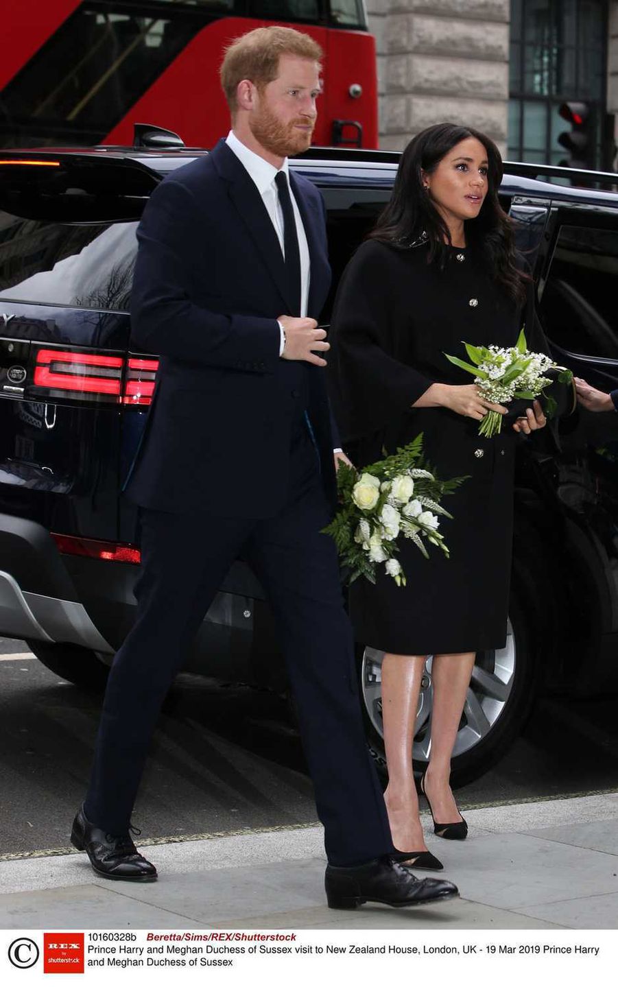 Meghan Markle i książę Harry z wizytą w ambasadzie Nowej Zelandii