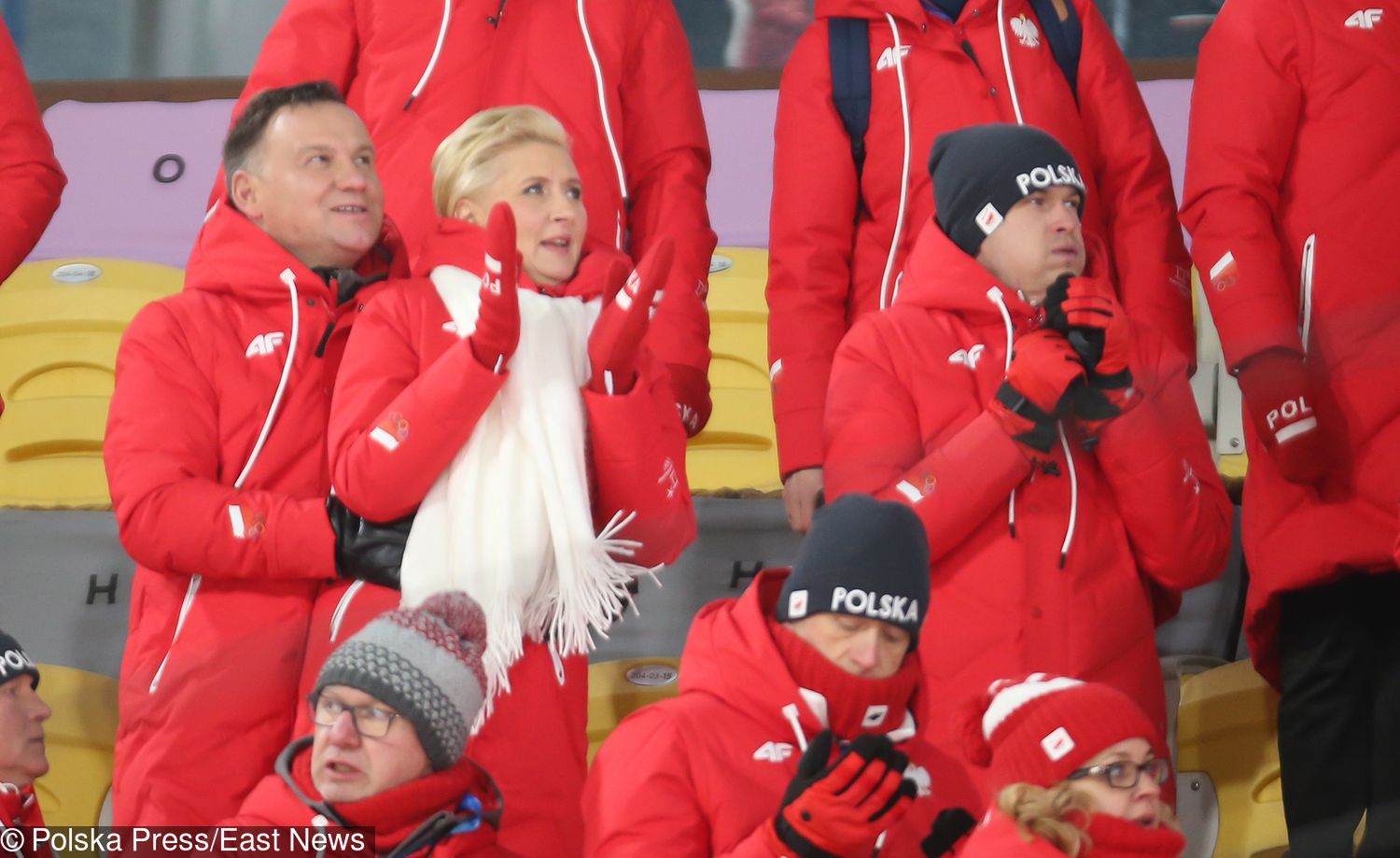 Andrzej Duda i Agata Duda na Igrzyskach Olimpijskich w Korei Południowej