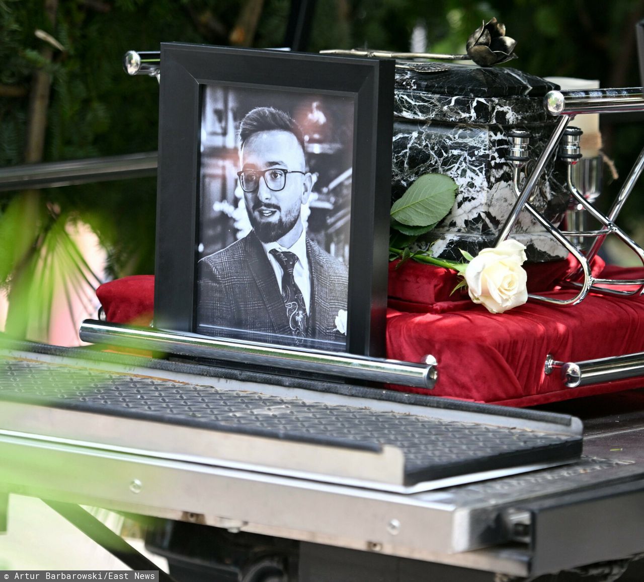 Pogrzeb Patryka Peretti (East News)