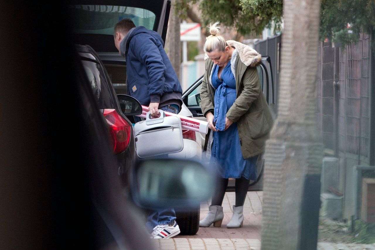 Dorota Szelągowska w ciąży z zaokrąglonym brzuszkiem