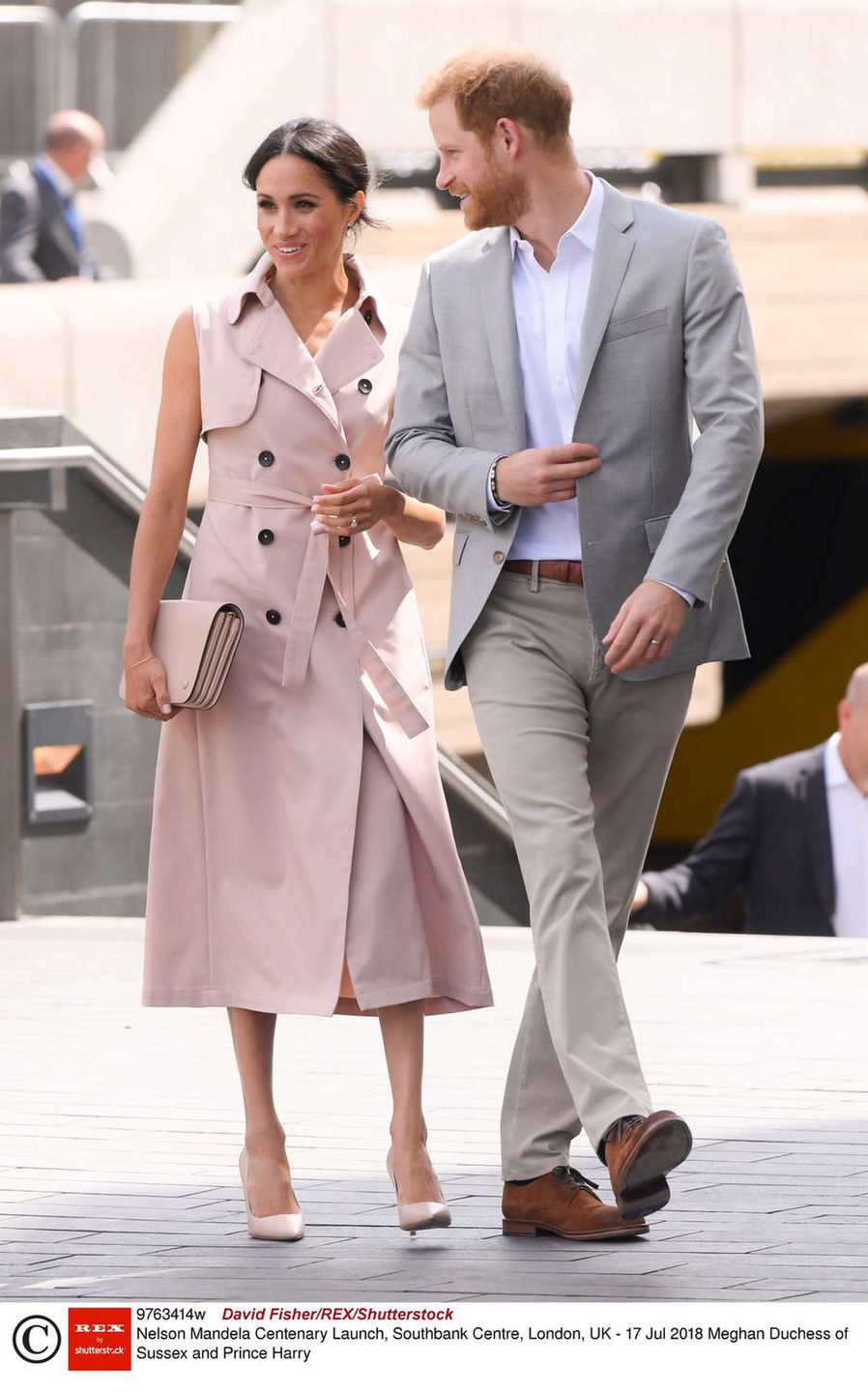Meghan Markle i książę Harry na otwarciu wystawy o życiu Nelsona Mandeli