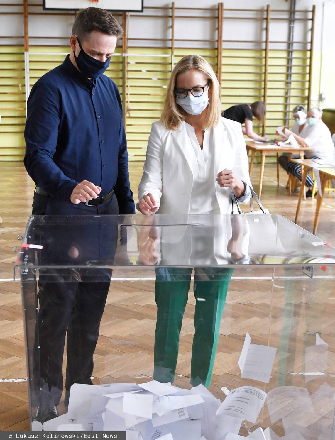 Rafał i Małgorzata Trzaskowscy - Wybory prezydenckie 2020