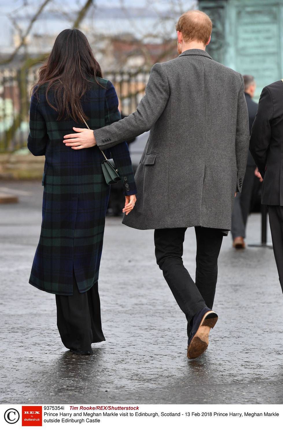 Książę Harry i Meghan Markle w Edynburgu