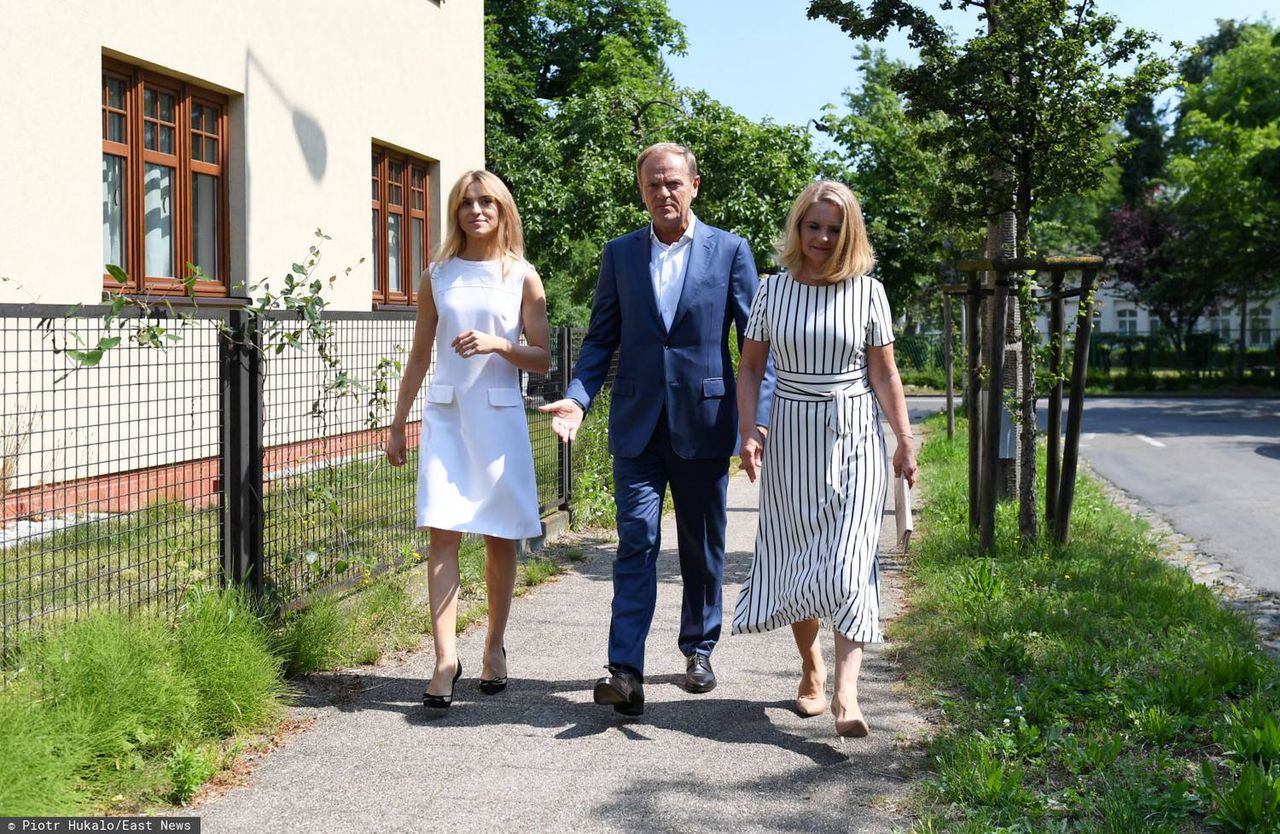 Kasia, Donald i Małgorzata Tusk Wybory prezydenckie 2020