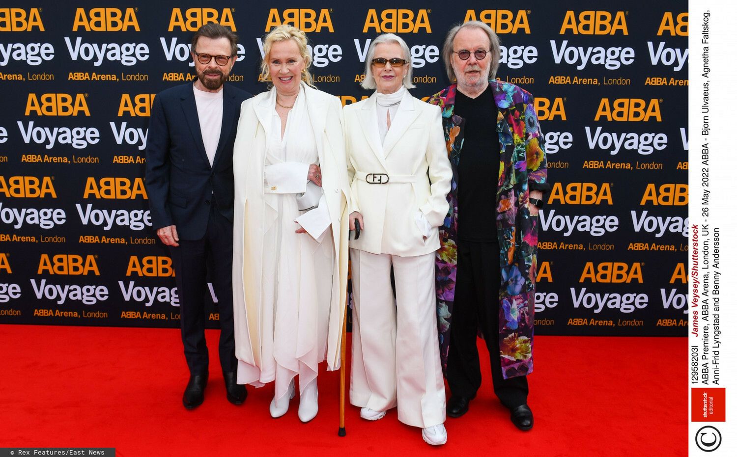 Abba w 2022 roku promuje koncert w Londynie