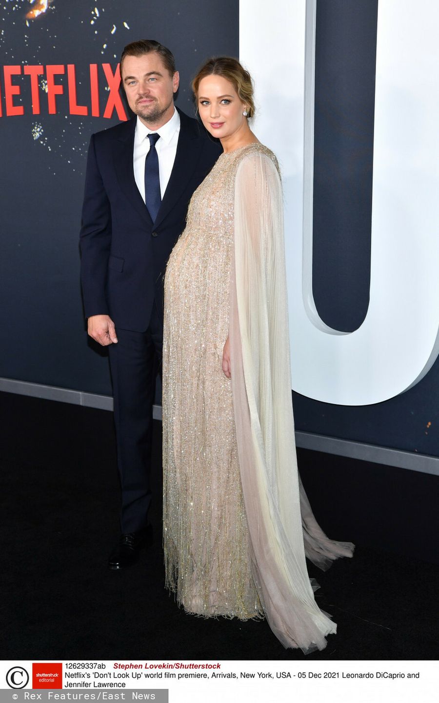 Leonardo DiCaprio i Jennifer Lawrence w ciąży