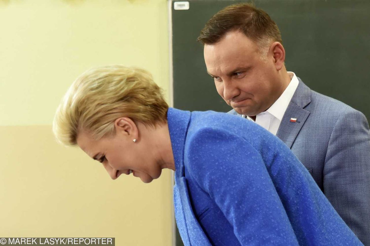 Prezydent Polski wraz z małżonką oddali już swoje głosy w wyborach do Parlamentu Europejskiego.