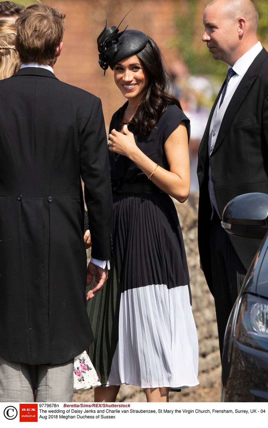 Meghan Markle w dniu urodzin bawiła się na ślubie Charlie van Straubenzee