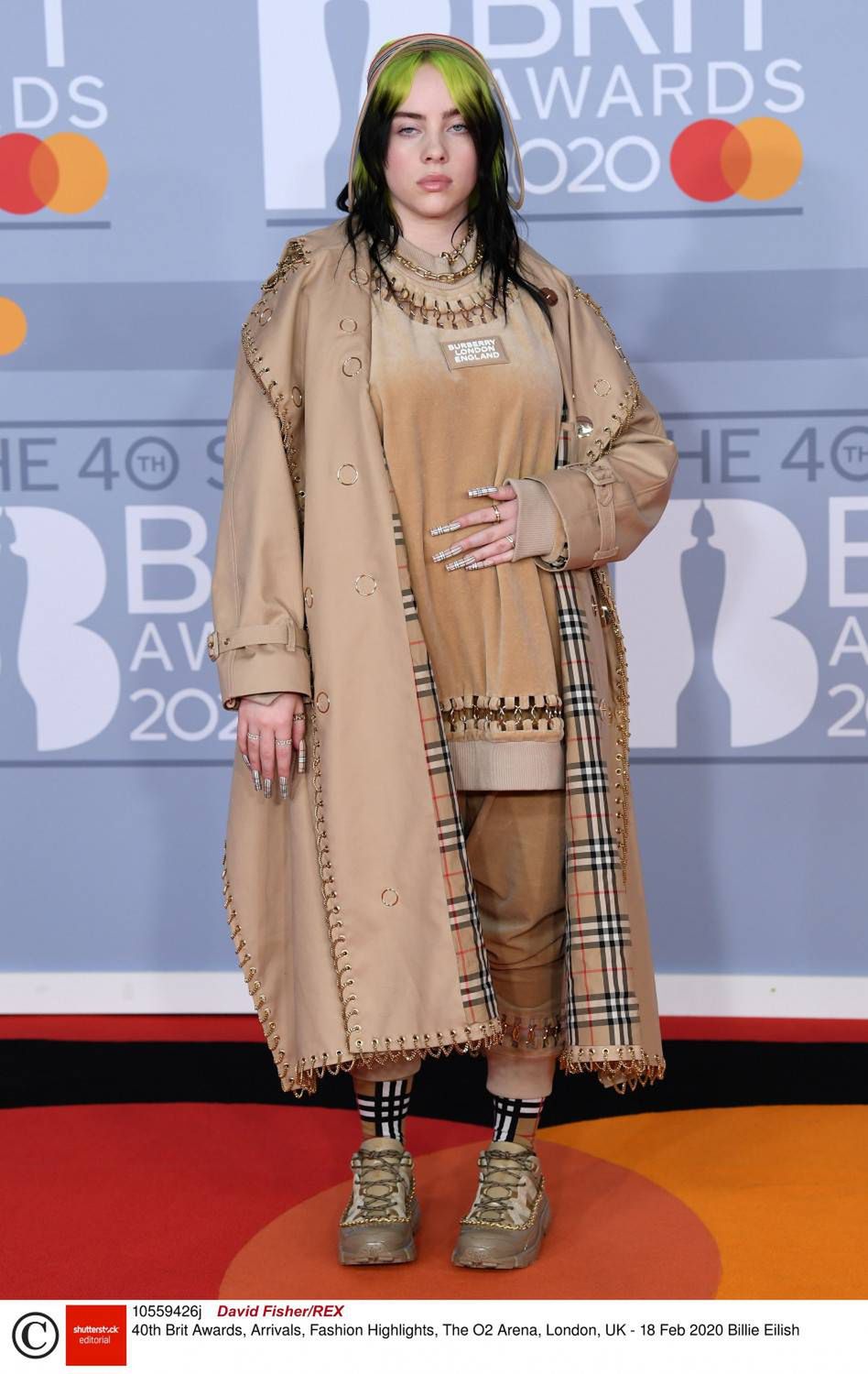 Brit Awards 2020 - Billie Eilish