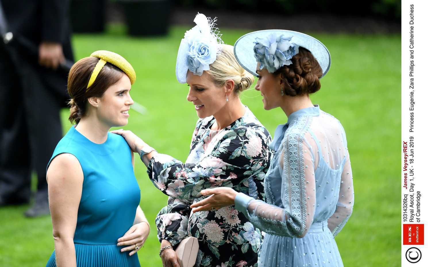księżna Kate w błękitnej sukni na Royal Ascot,