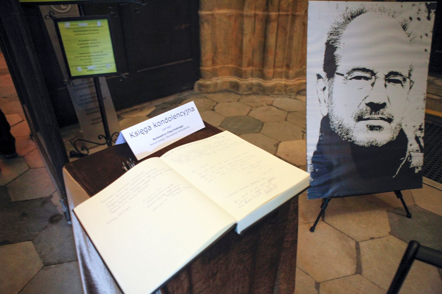 Pogrzeb Sylwestra Chęcińskiego