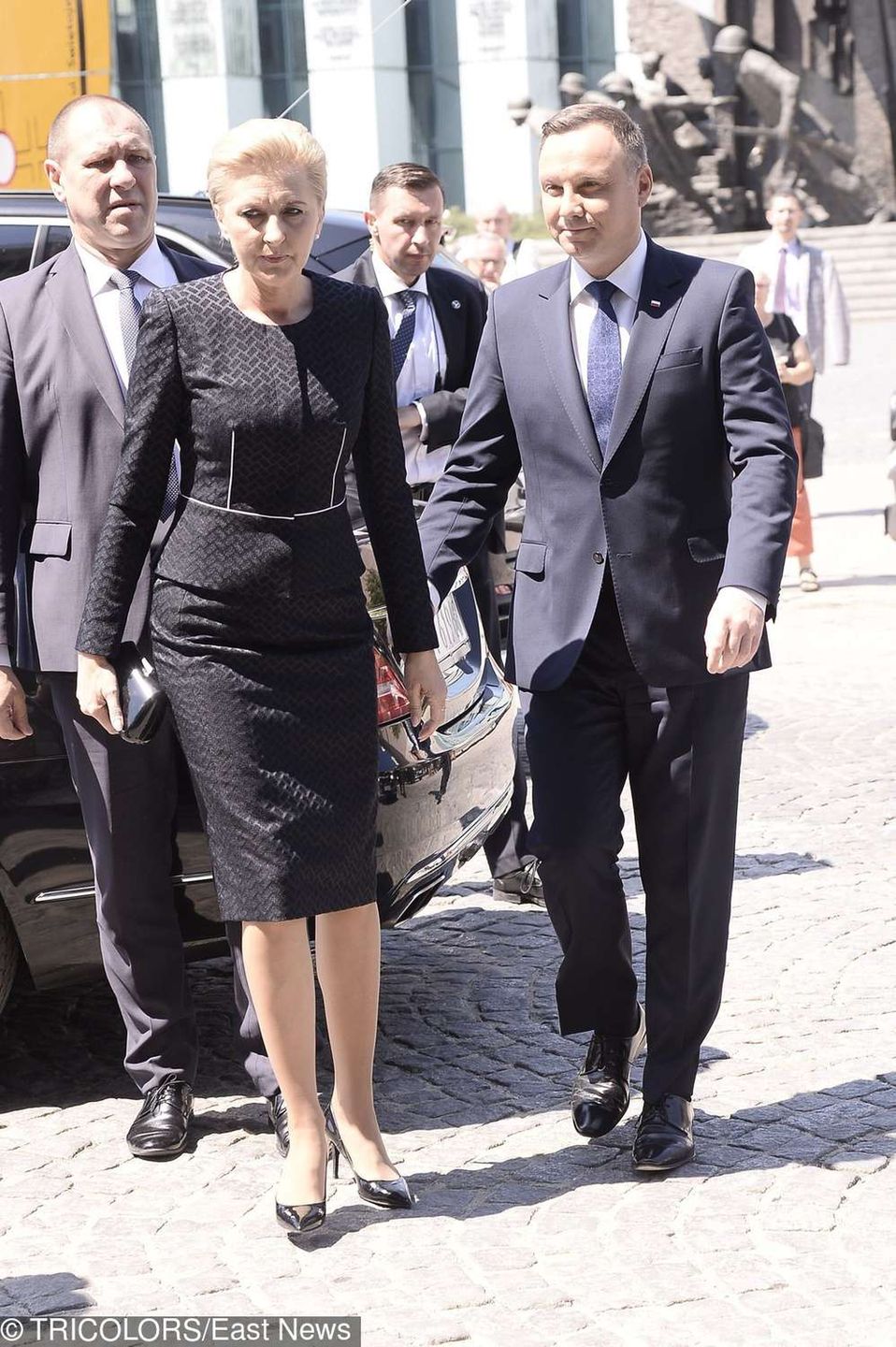 Agata Duda, Andrzej Duda - pogrzeb Ireny Szewińskiej