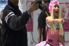 Nicki Minaj cała na różowo
