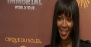 Naomi Campbell na premierze spektaklu o Michaelu Jacksonie