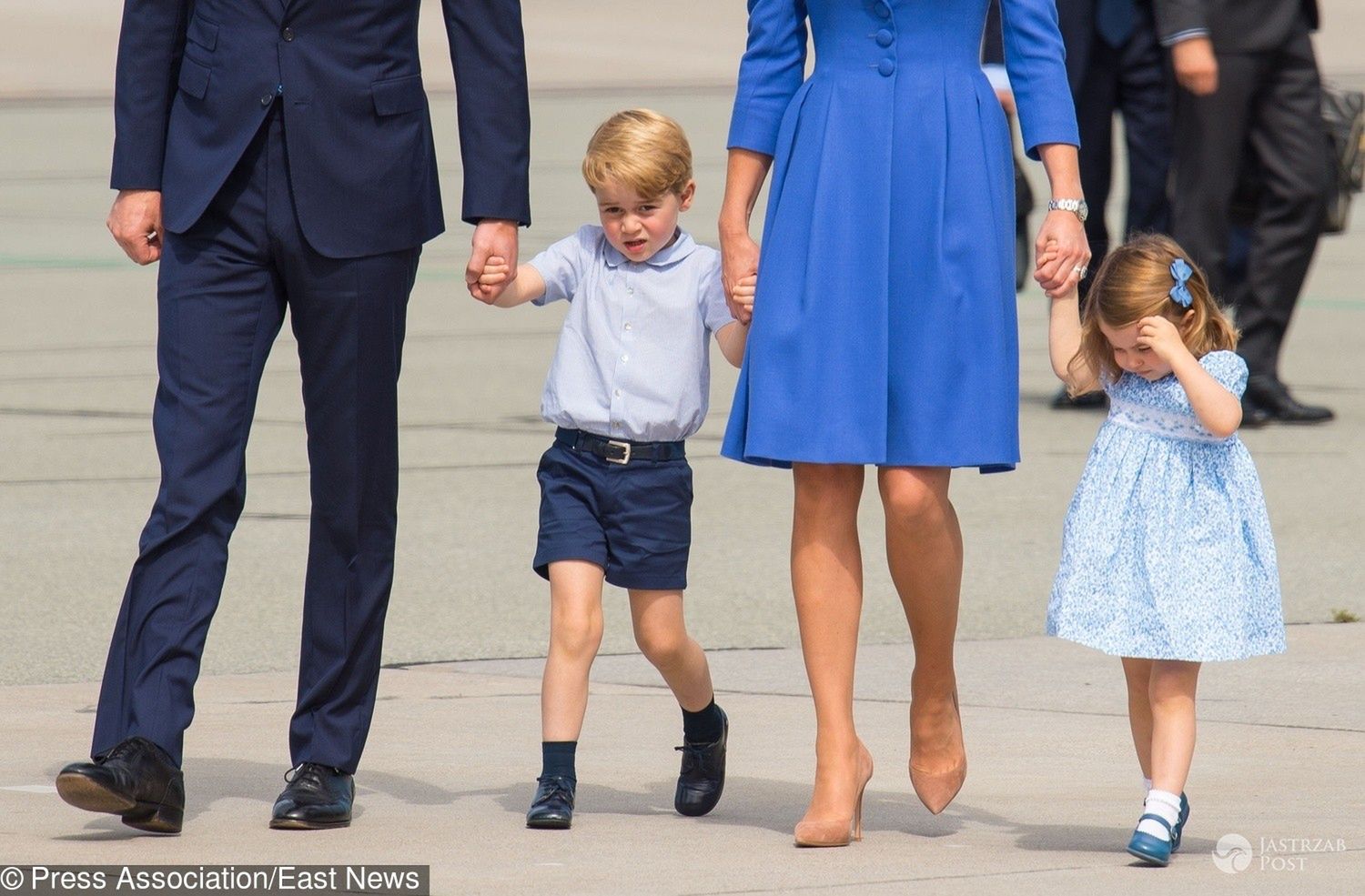 Dzieci Kate i Williama w Warszawie