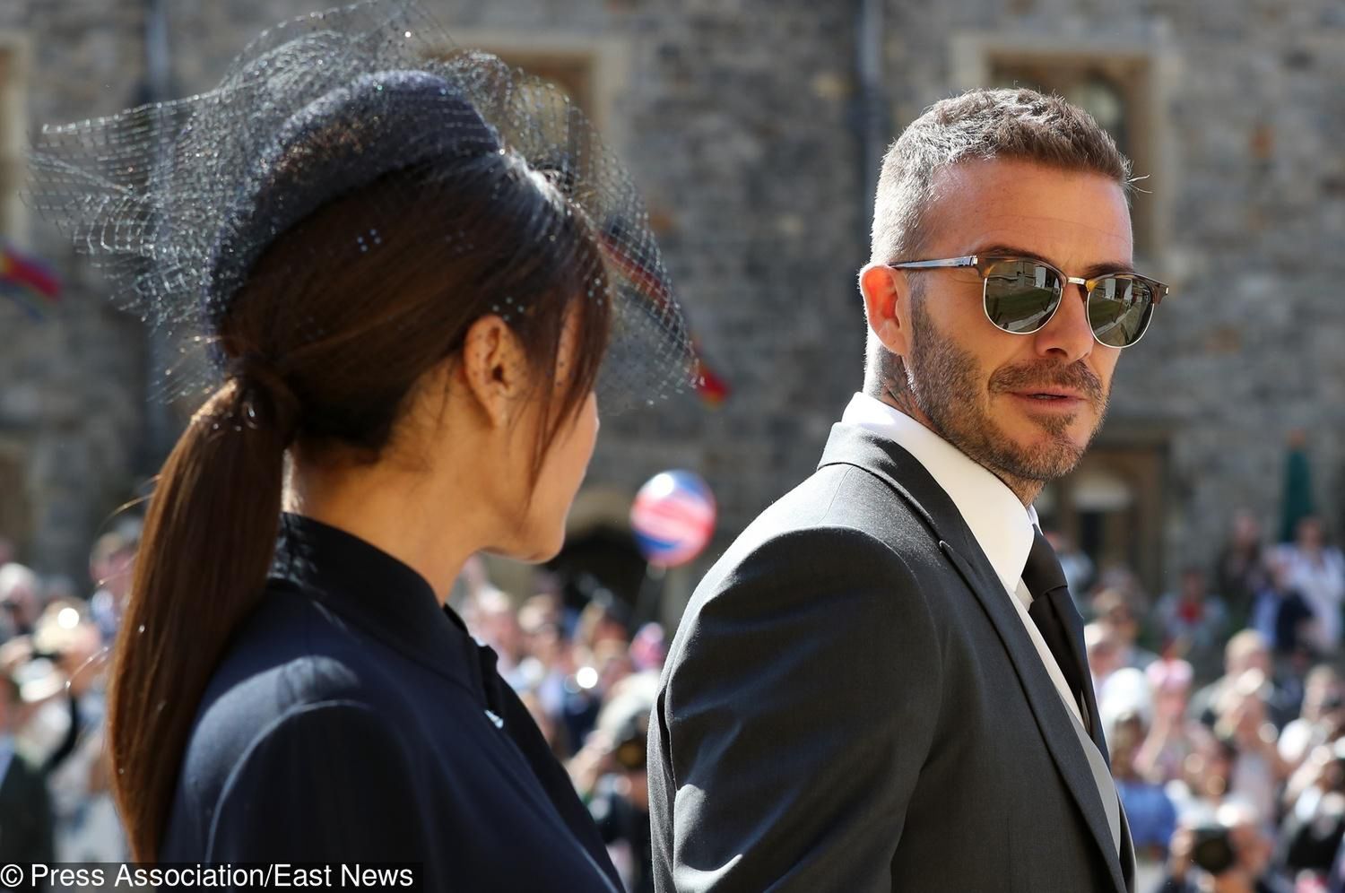 Victoria Beckham i David na ślubie Meghan Markle i księcia Harry'ego