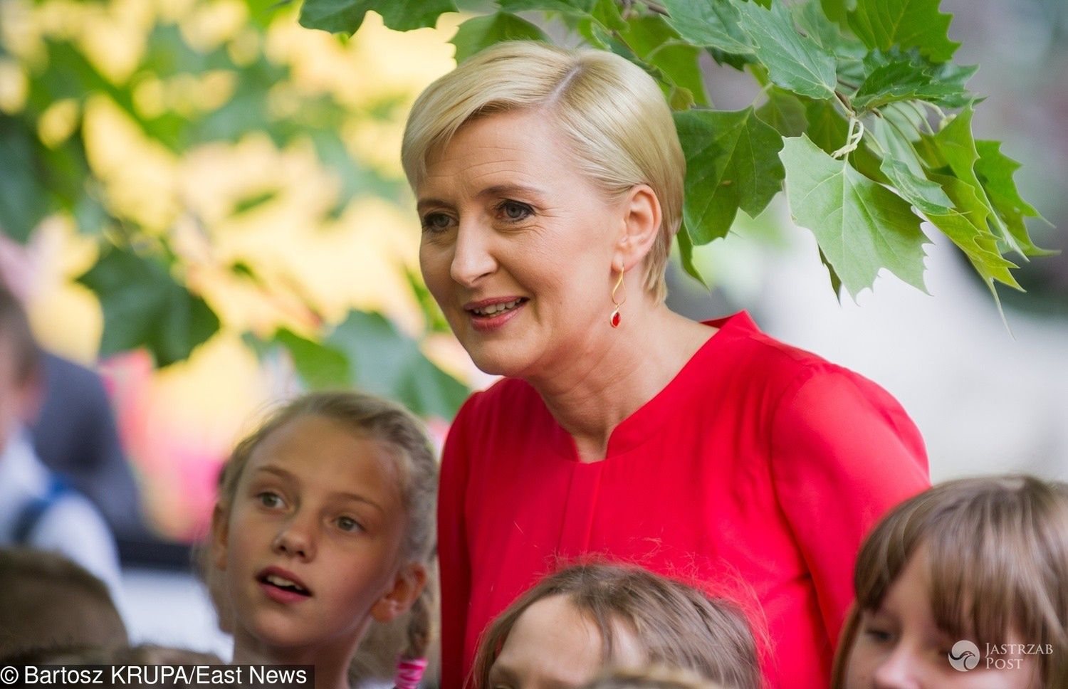 Agata Duda na spotkaniu z dziecmi z okazji Dnia Dziecka