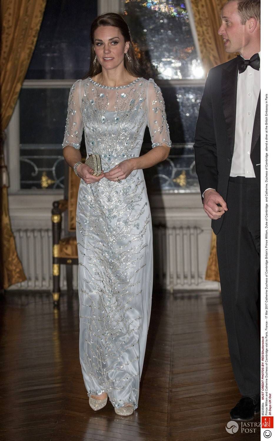 Księżna Kate na balu w Paryżu za ponad 15 tysięcy złotych