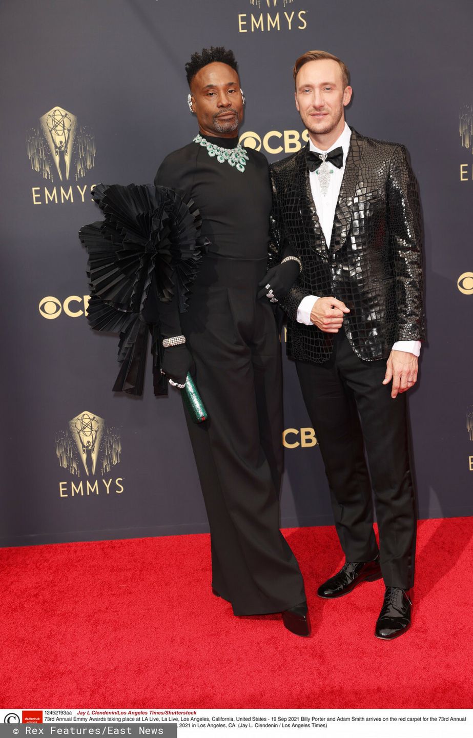 Billy Porter i Adam Smith  - Emmy 2021