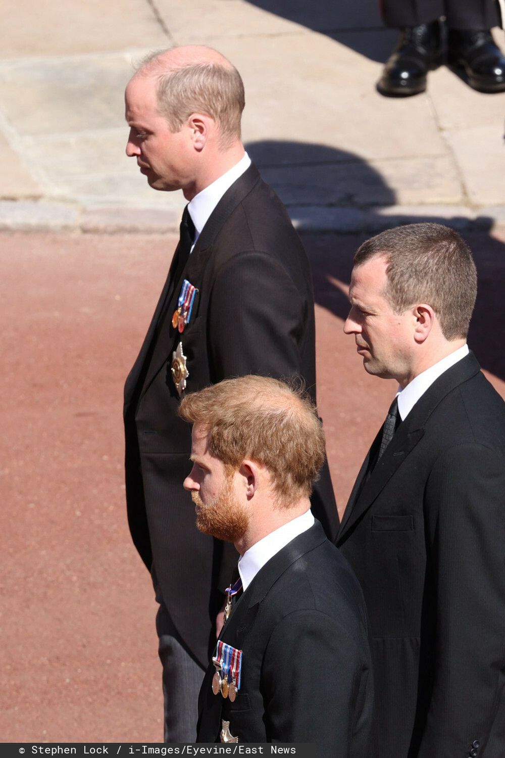 Harry, William – pogrzeb księcia Filipa