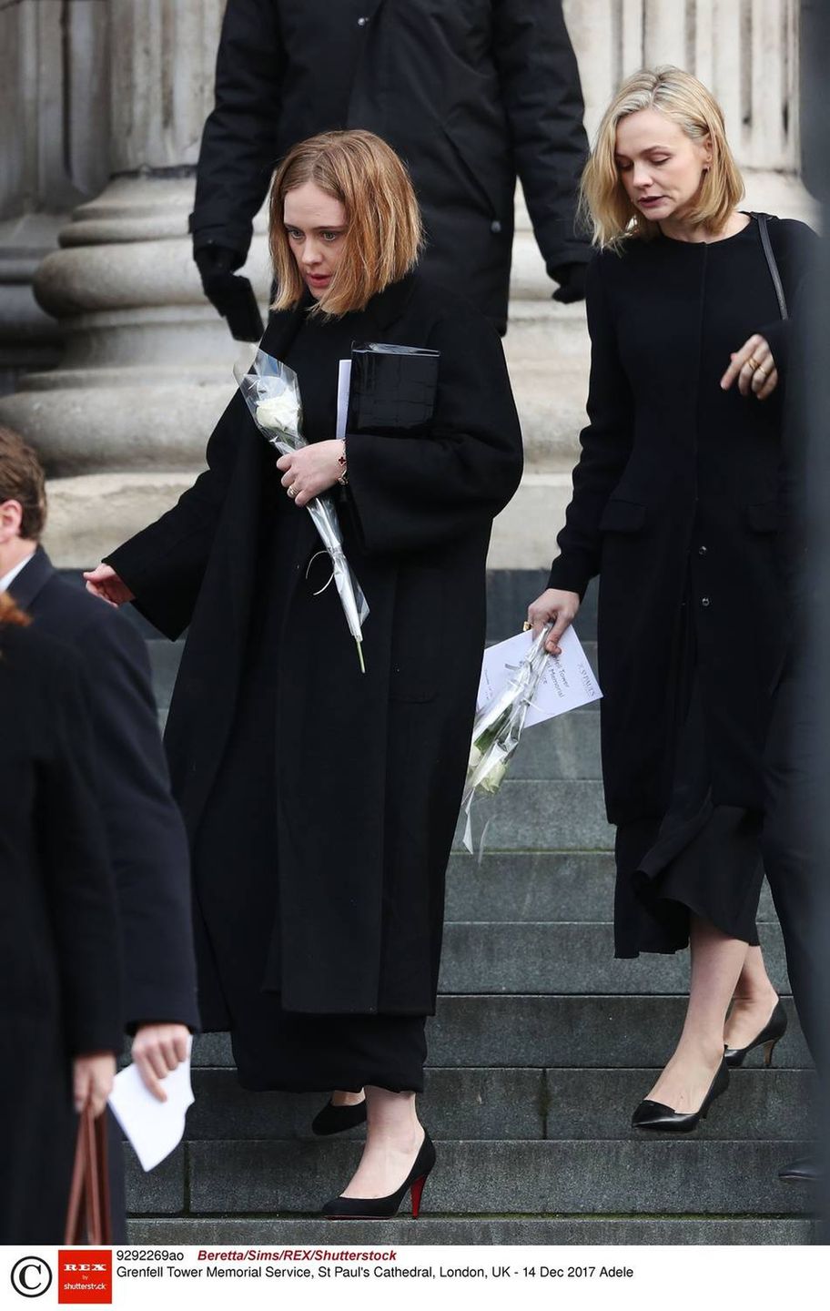 Odchudzona Adele podczas krajowego nabożeństwa żałobnego
