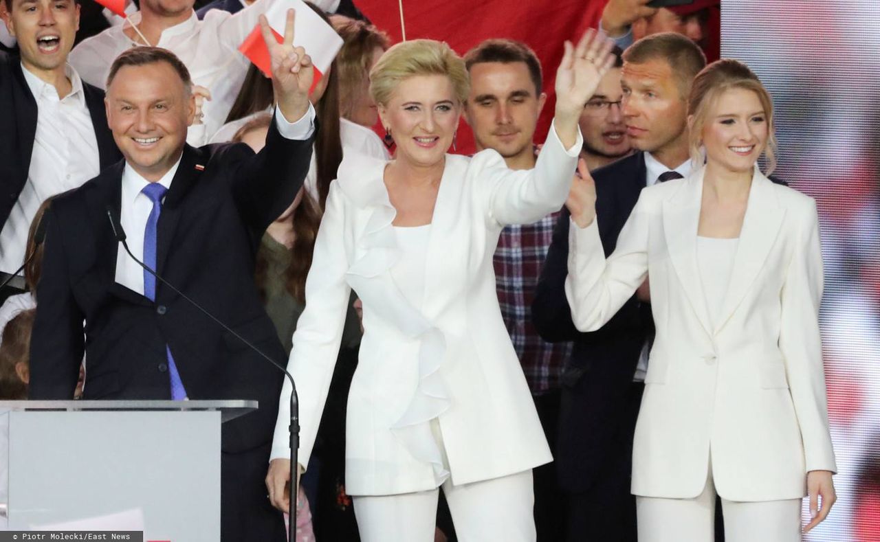 Andrzej Duda, Agata Duda, Kinga Duda - wybory prezydenckie 2020