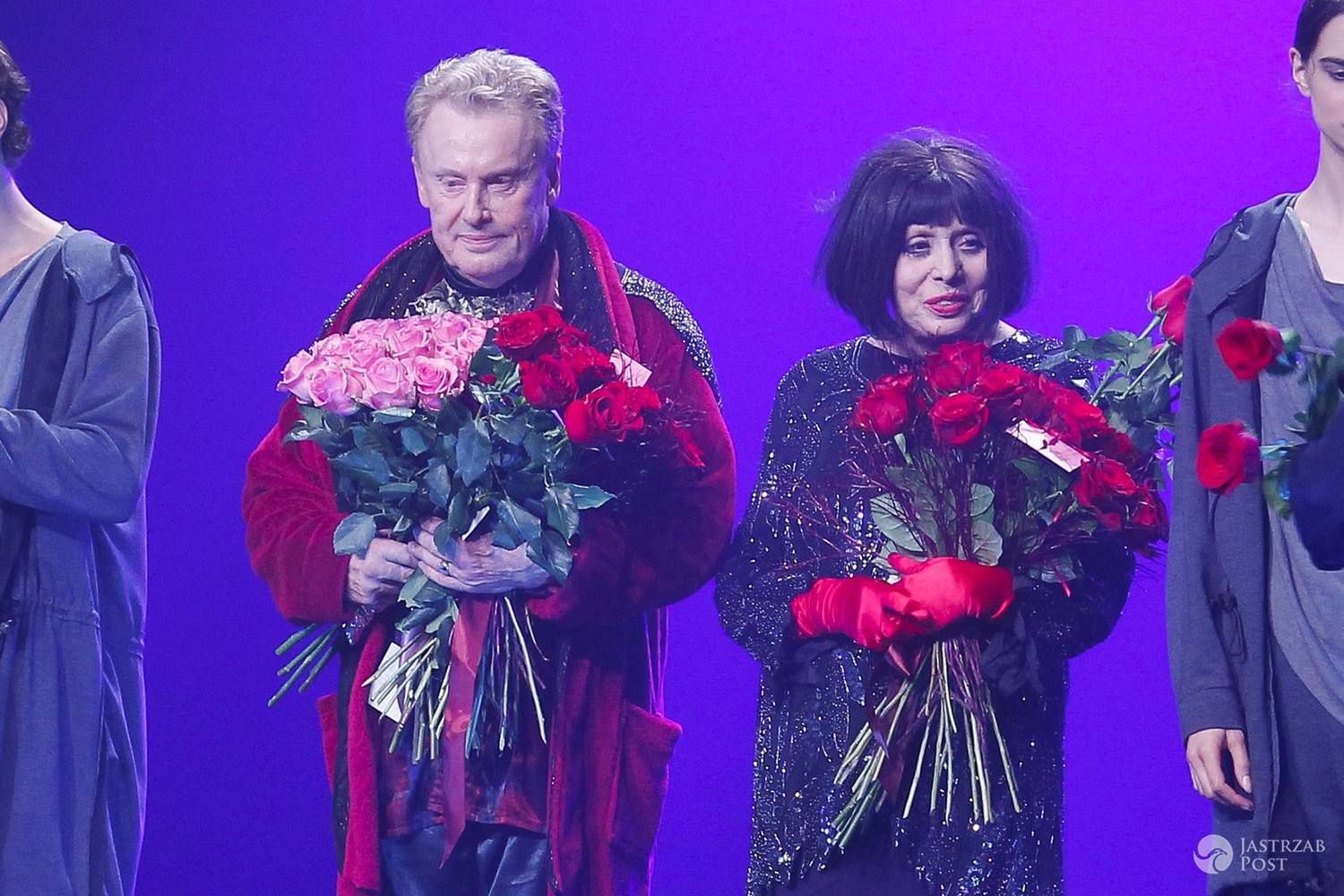 Daniel Olbrychski, Barbara Wrzesińska - premiera spektaklu Princess Ivona