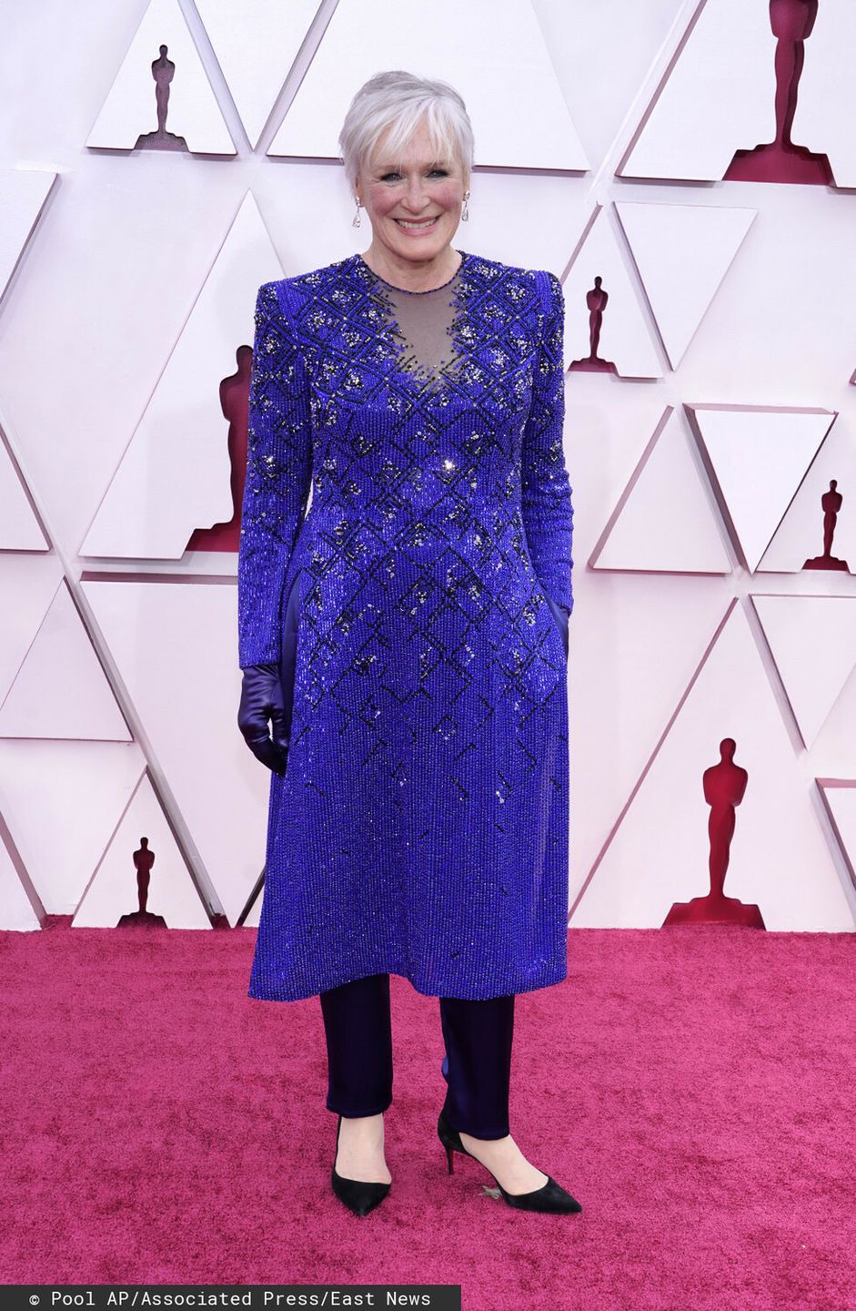 Glenn Close – Oscary 2021, kreacja: Armani Prive