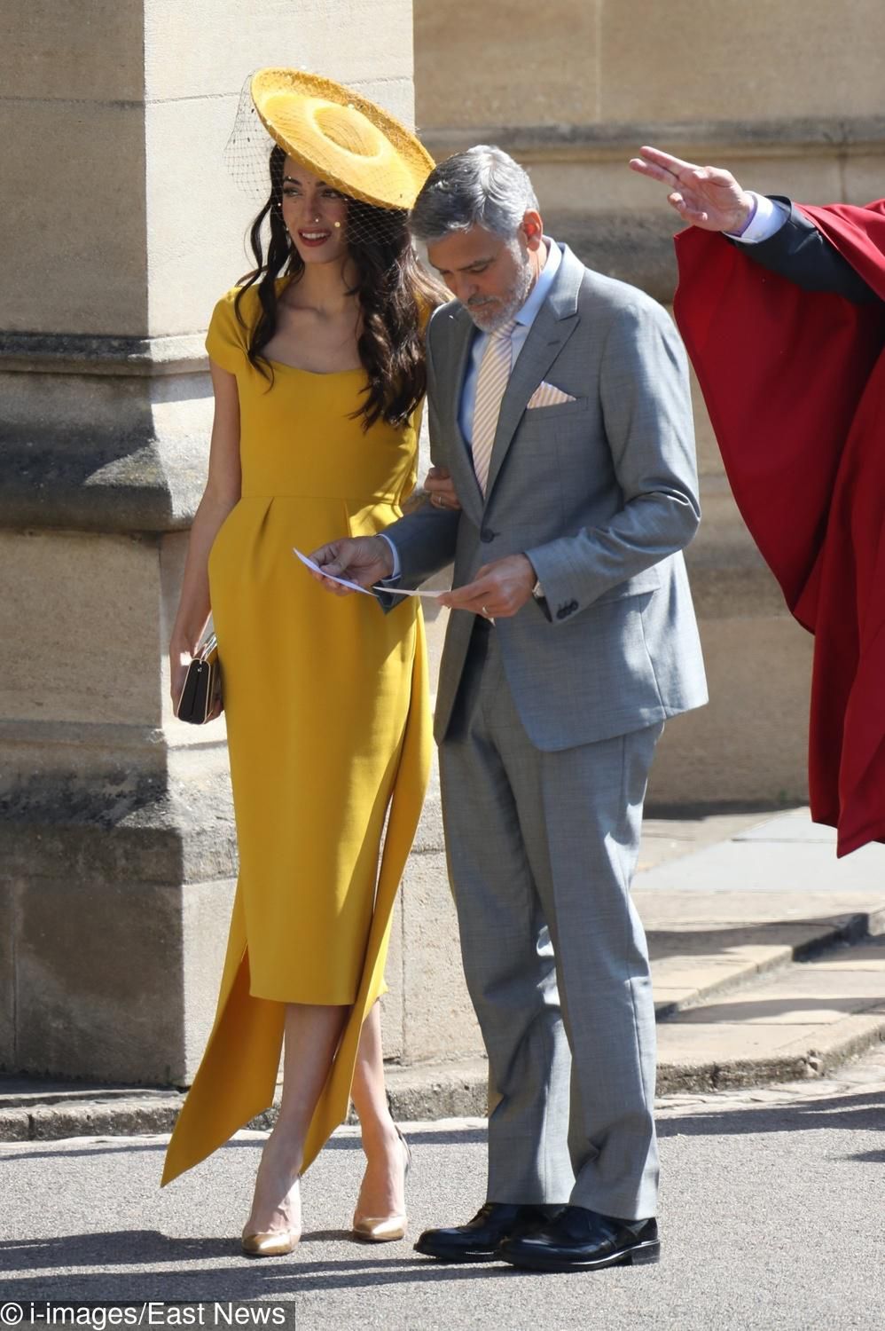Amal i George Clooney na ślubie księcia Harry'ego i Meghan Markle