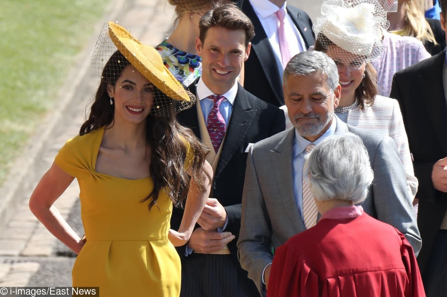 Amal i George Clooney na ślubie księcia Harry'ego i Meghan Markle